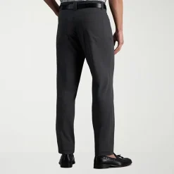 Haggar Sport Performance Nylon 5-Pocket Mens Straight Fit Flat Front Pant