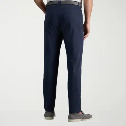 Haggar Sport Performance Nylon 5-Pocket Mens Straight Fit Flat Front Pant