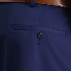 Haggar Sport Travel Performance Mens Straight Fit Big and Tall Flat Front Pant
