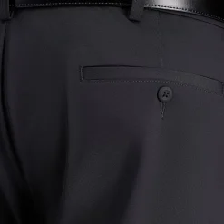 Haggar Sport Travel Performance Mens Straight Fit Big and Tall Flat Front Pant