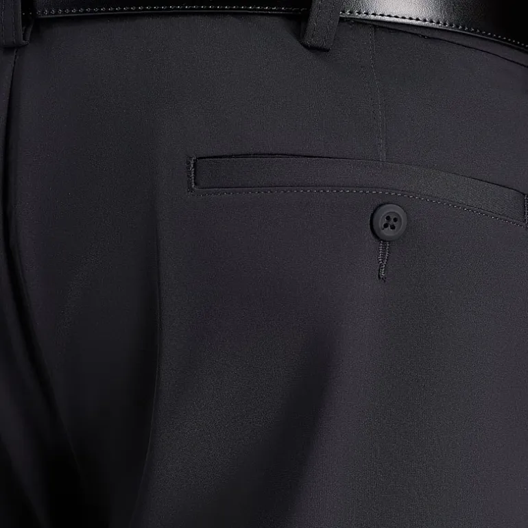 Haggar Sport Travel Performance Mens Straight Fit Big and Tall Flat Front Pant