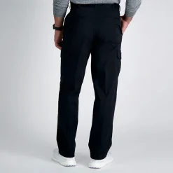 Haggar Stretch Comfort Cargo Mens Stretch Fabric Classic Fit Cargo Pant