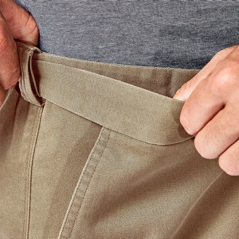 Haggar Stretch Comfort Cargo Stretch Tech Mens 10" Stretch Fabric Cargo Short