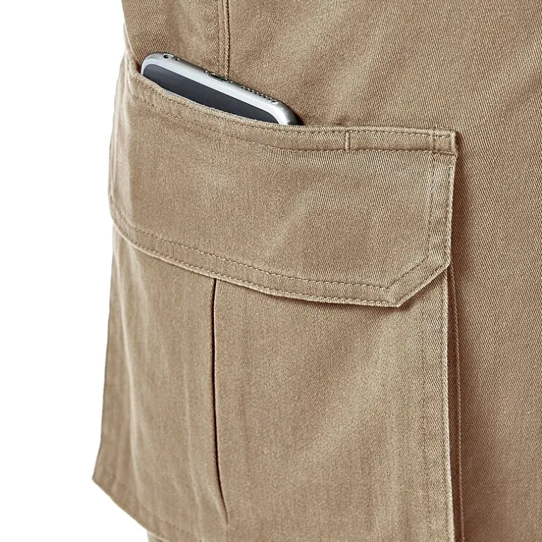 Haggar Stretch Comfort Cargo Stretch Tech Mens 10" Stretch Fabric Cargo Short