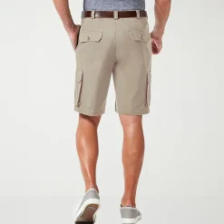 Haggar Stretch Comfort Cargo Stretch Tech Mens 10