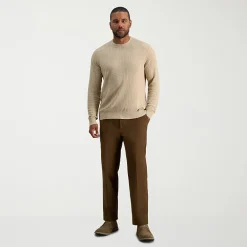 Haggar Stretch Corduroy Mens Classic Fit Flat Front Pant