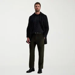 Haggar Stretch Corduroy Mens Classic Fit Flat Front Pant