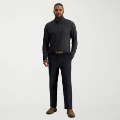 Haggar Stretch Corduroy Mens Classic Fit Flat Front Pant