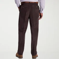 Haggar Stretch Corduroy Mens Classic Fit Flat Front Pant