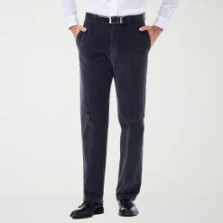 Haggar Stretch Corduroy Mens Classic Fit Flat Front Pant