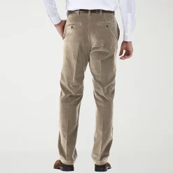 Haggar Stretch Corduroy Mens Classic Fit Flat Front Pant