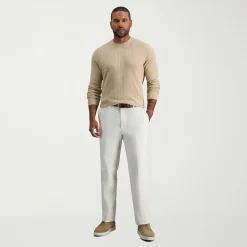 Haggar Stretch Corduroy Mens Classic Fit Flat Front Pant