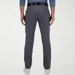 Haggar The Active Series City Flex 5 Pocket Cotton Traveler Mens Comfort Waistband Straight Fit Flat Front Pant