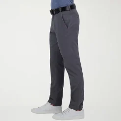Haggar The Active Series City Flex 5 Pocket Cotton Traveler Mens Comfort Waistband Straight Fit Flat Front Pant