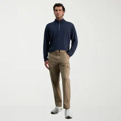 Haggar The Active Series Free Trek Urban Mens Stretch Fabric Straight Fit Cargo Pant