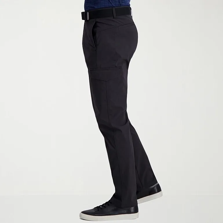 Haggar The Active Series Free Trek Urban Mens Stretch Fabric Straight Fit Cargo Pant