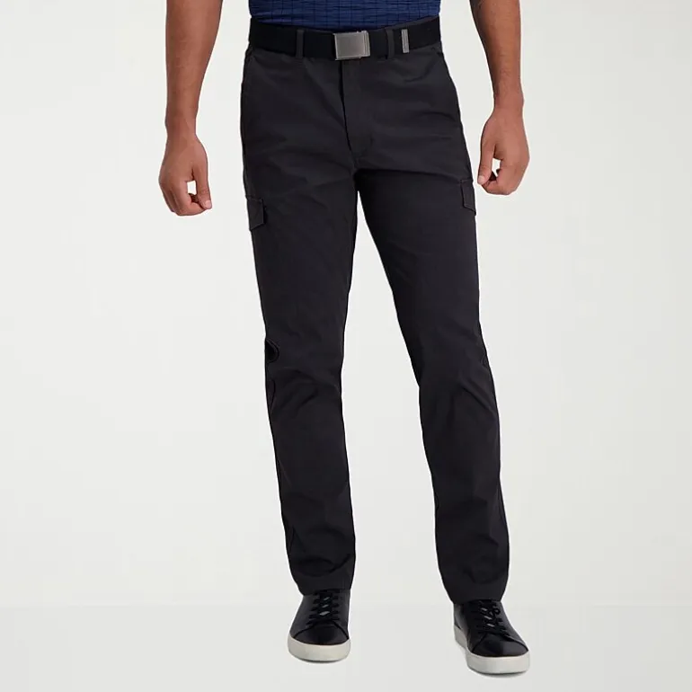 Haggar The Active Series Free Trek Urban Mens Stretch Fabric Straight Fit Cargo Pant