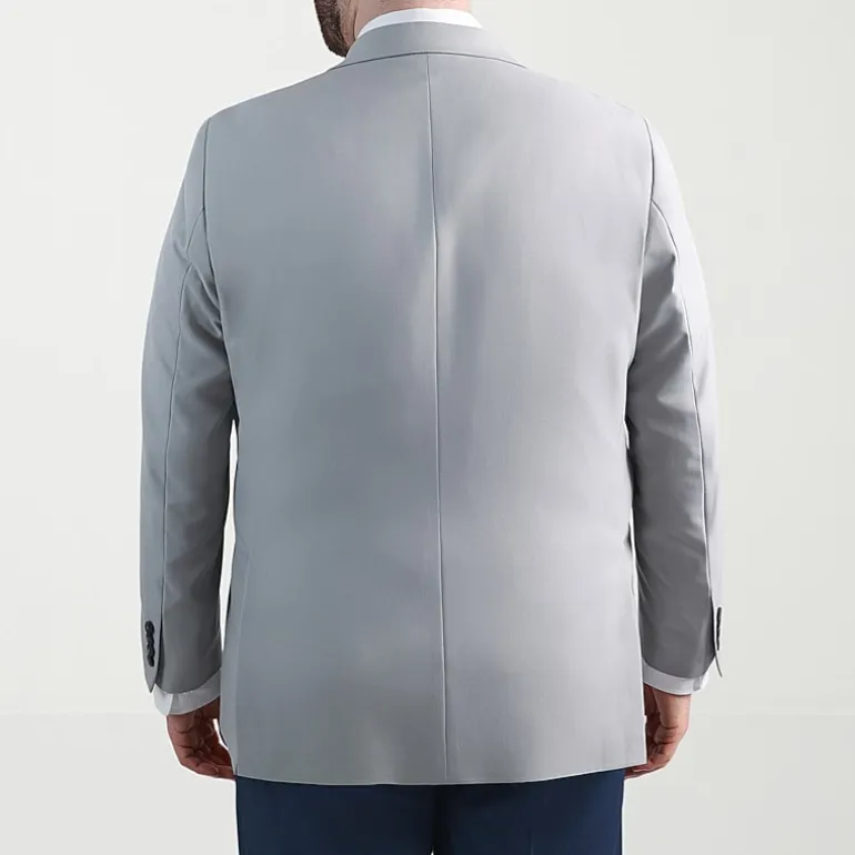 Haggar The Active Series Mens Big and Tall Stretch Fabric Classic Fit Sport Coat