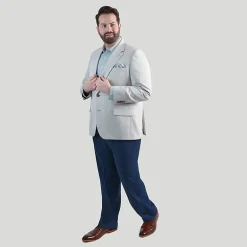 Haggar The Active Series Mens Big and Tall Stretch Fabric Classic Fit Sport Coat