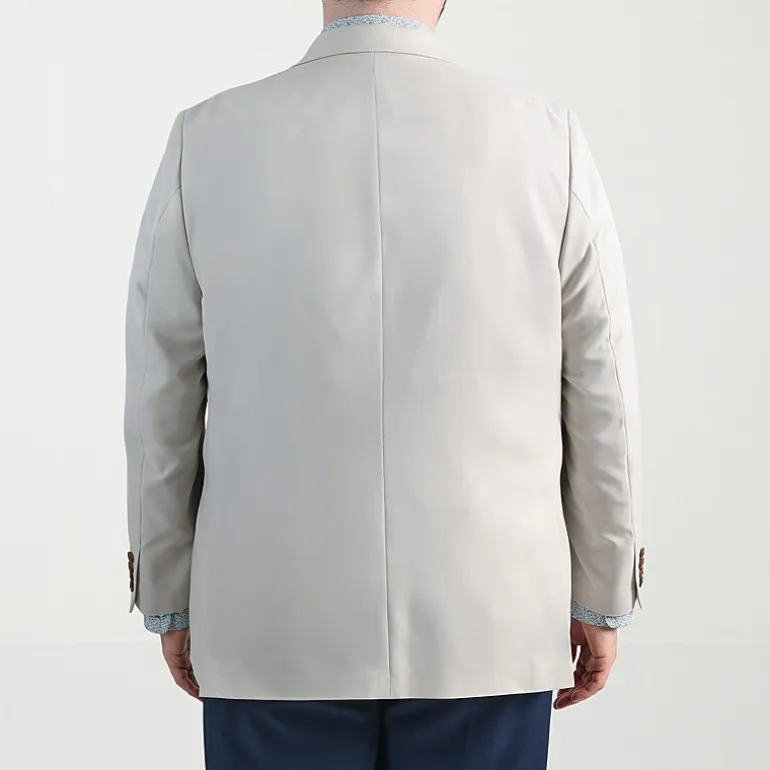 Haggar The Active Series Mens Big and Tall Stretch Fabric Classic Fit Sport Coat