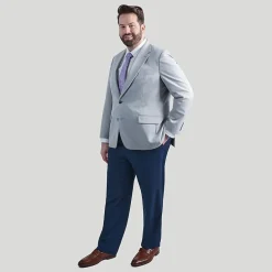 Haggar The Active Series Mens Big and Tall Stretch Fabric Classic Fit Sport Coat