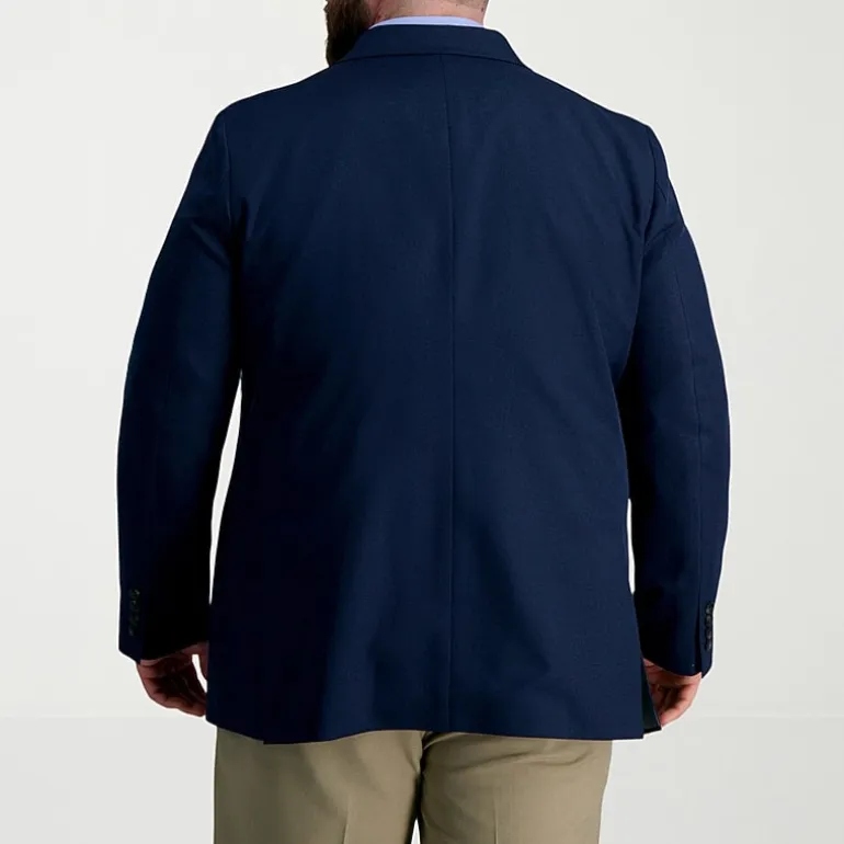 Haggar The Active Series Mens Big and Tall Stretch Fabric Classic Fit Sport Coat