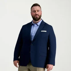 Haggar The Active Series Mens Big and Tall Stretch Fabric Classic Fit Sport Coat