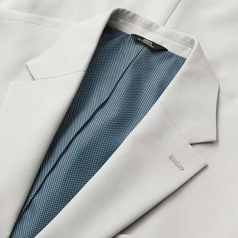 Haggar The Active Series Tailored Mens Stretch Fabric Modern Fit Sport Coat