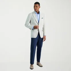 Haggar The Active Series Tailored Mens Stretch Fabric Modern Fit Sport Coat