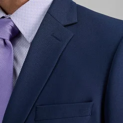 Haggar Travel Performance Tailored Mens Stretch Fabric Modern Fit Suit