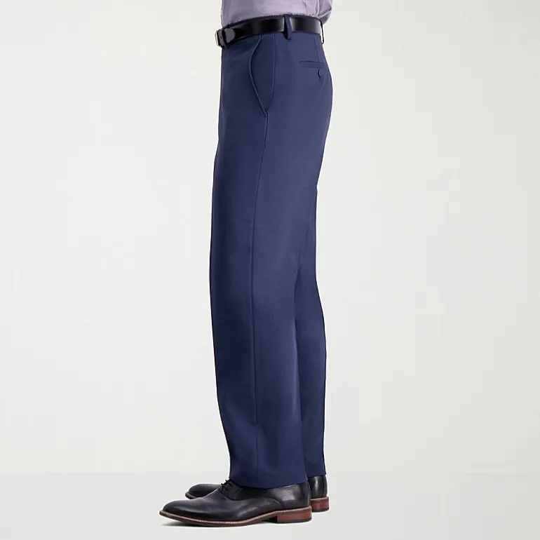 Haggar Travel Performance Tailored Mens Stretch Fabric Modern Fit Suit