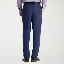 Haggar Travel Performance Tailored Mens Stretch Fabric Modern Fit Suit