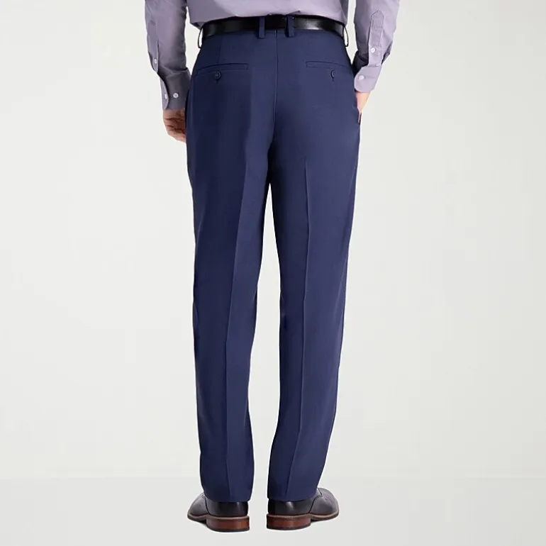 Haggar Travel Performance Tailored Mens Stretch Fabric Modern Fit Suit