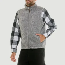 Hallstatt® Mens Midweight Fleece Vest