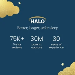 HALO 100% Cotton 1.5 TOG Sleepsack Swaddle