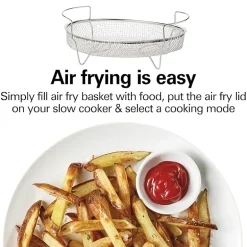 Hamilton Beach Air Fryer Lid For 6 Quart Slow Cookers