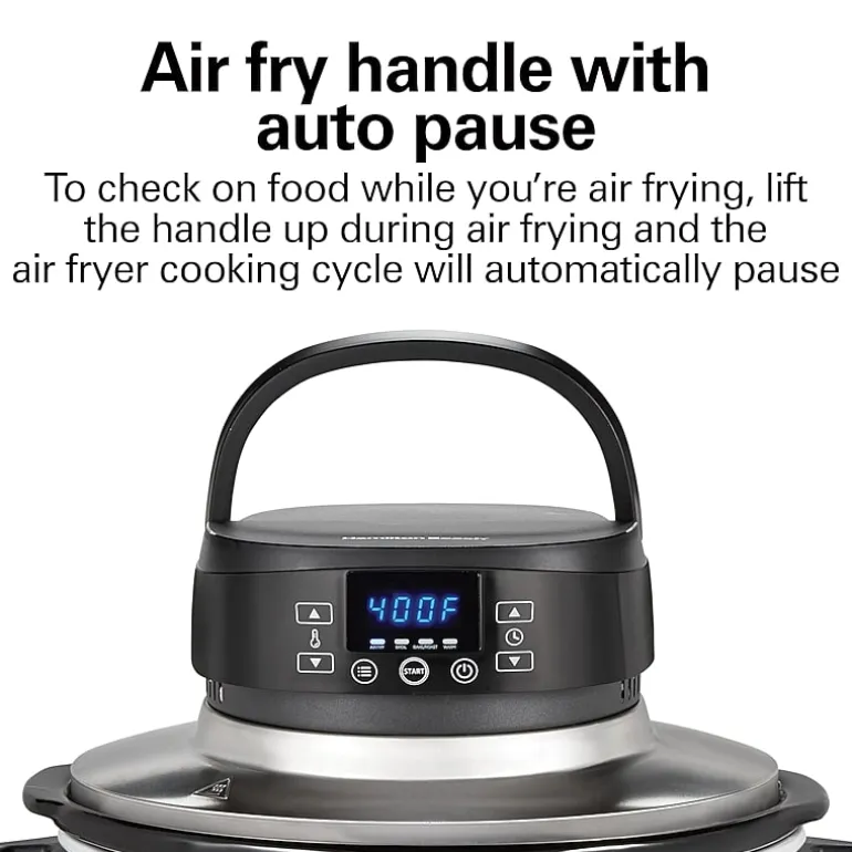 Hamilton Beach Air Fryer Lid For 6 Quart Slow Cookers