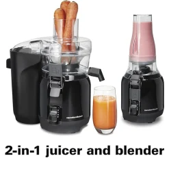 Hamilton Beach Big Mouth® Juice & Blend 2-in-1 Juicer and Blender