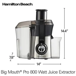Hamilton Beach® Big Mouth® Pro Juice Extractor