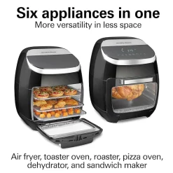 Hamilton Beach 11.6 Qt Digital Air Fryer Oven with Rotisserie