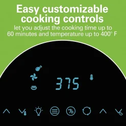 Hamilton Beach 11.6 Qt Digital Air Fryer Oven with Rotisserie