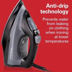 Hamilton Beach Steam Iron With Extra-Glide