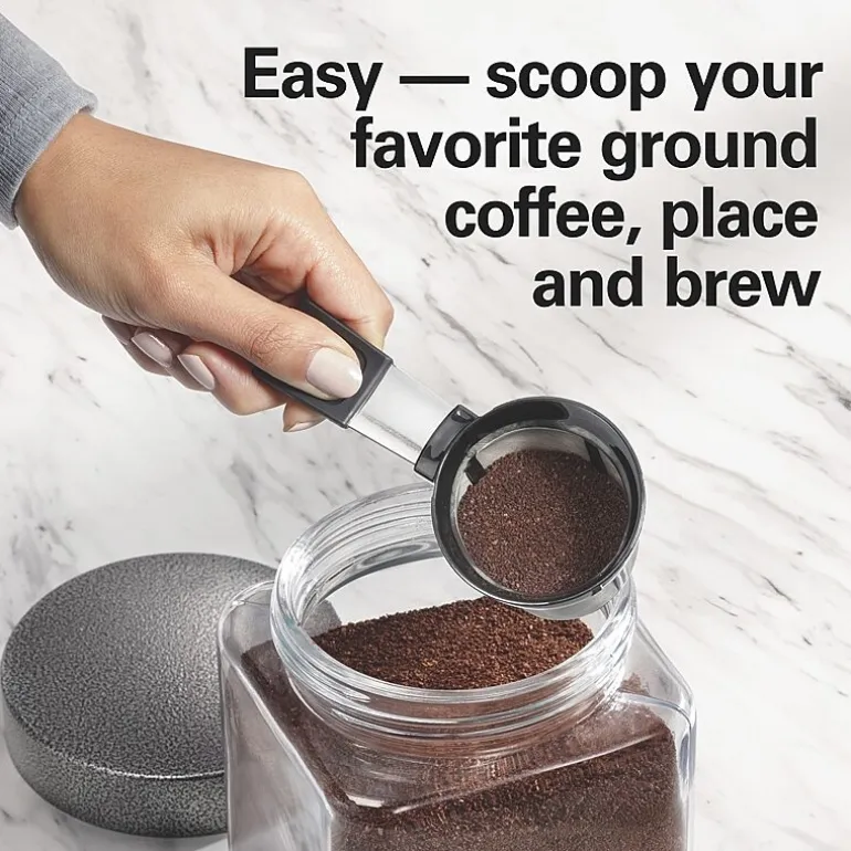 Hamilton Beach The Scoop Single Serve Coffee Maker with Removable Reservoir