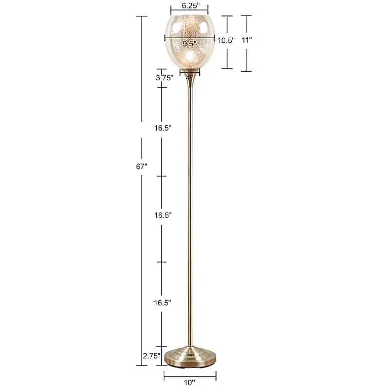 Hampton Hill Bellow Uplight Floor Lamp