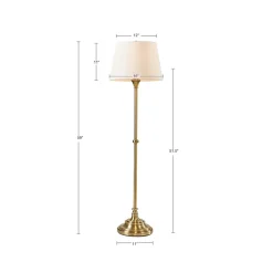 Hampton Hill 59"H Aelorian Floor Lamp