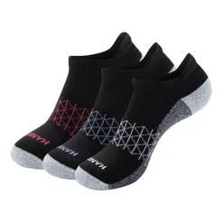 Hanes Absolute Heel Tab Mens Multi-Pack 3 Pair No Show Socks