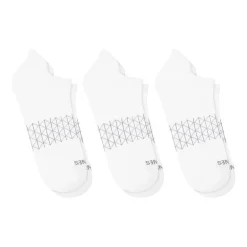 Hanes Absolute Heel Tab Mens Multi-Pack 3 Pair No Show Socks