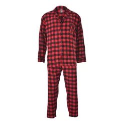 Hanes Big and Tall Mans Mens Flannel Pajama Set