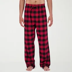 Hanes Big and Tall Mans Mens Flannel Pajama Set