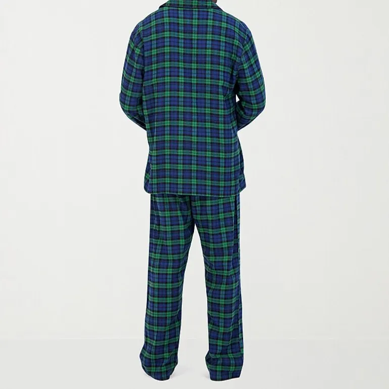 Hanes Big and Tall Mans Mens Flannel Pajama Set